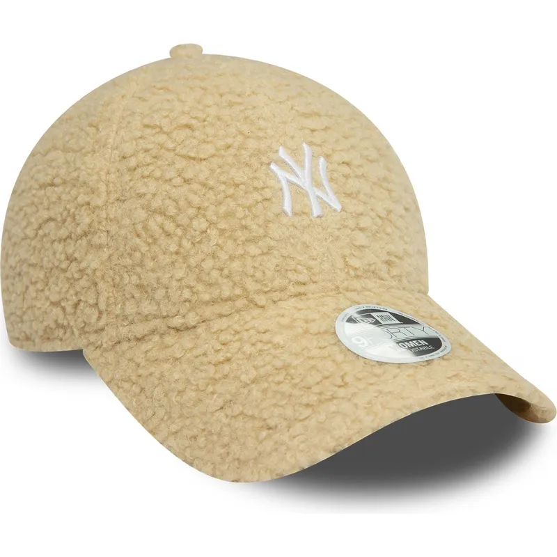 lippikset-kaareva-beige-saadettava-nauha-9forty-borg-new-york-yankees-mlb-new-era