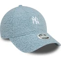 lippikset-kaareva-sininen-saadettava-nauha-9forty-borg-new-york-yankees-mlb-new-era