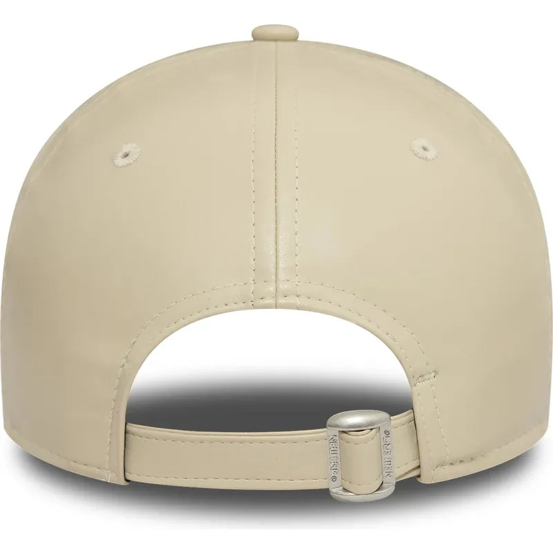 lippikset-kaareva-beige-saadettava-nauha-9forty-midi-pu-new-york-yankees-mlb-new-era