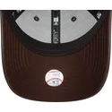 lippikset-kaareva-ruskea-saadettava-nauha-9forty-midi-pu-new-york-yankees-mlb-new-era