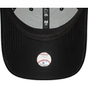 lippikset-kaareva-musta-saadettava-nauha-9forty-velour-diamante-new-york-yankees-mlb-new-era