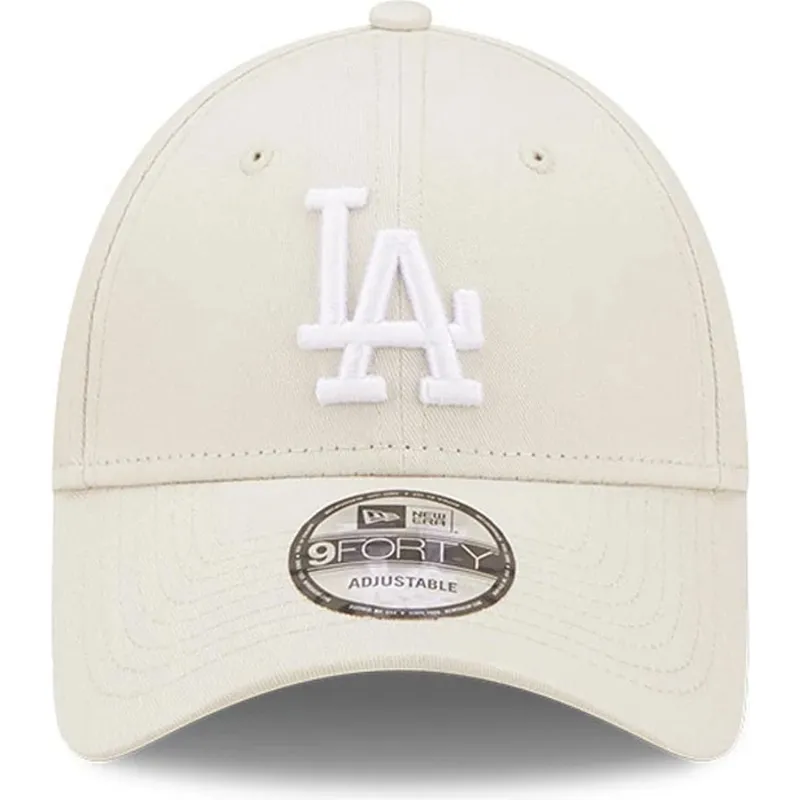 lippikset-kaareva-beige-saadettava-nauha-9forty-league-essential-los-angeles-dodgers-mlb-new-era lippikset-kaareva-beige-saadettava-nauha-9forty-league-essential-los-angeles-dodgers-mlb-new-era