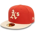 lippikset-littea-oranssi-istuva-59fifty-side-patch-oakland-athletics-mlb-new-era