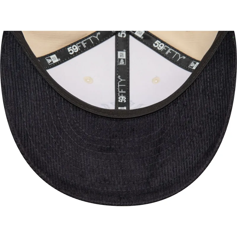 lippikset-kaareva-monivarinen-istuva-59fifty-low-profile-cord-new-york-yankees-mlb-new-era