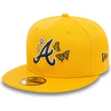 lippikset-littea-keltainen-istuva-59fifty-icon-atlanta-braves-mlb-new-era