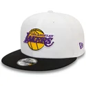 lippikset-littea-musta-snapback-9fifty-white-crown-patch-los-angeles-lakers-nba-new-era