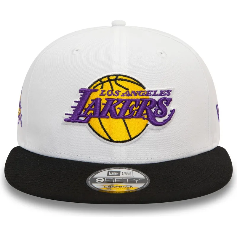 lippikset-littea-musta-snapback-9fifty-white-crown-patch-los-angeles-lakers-nba-new-era