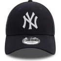 lippikset-kaareva-laivastonsininen-saadettava-nauha-9forty-side-patch-new-york-yankees-mlb-new-era