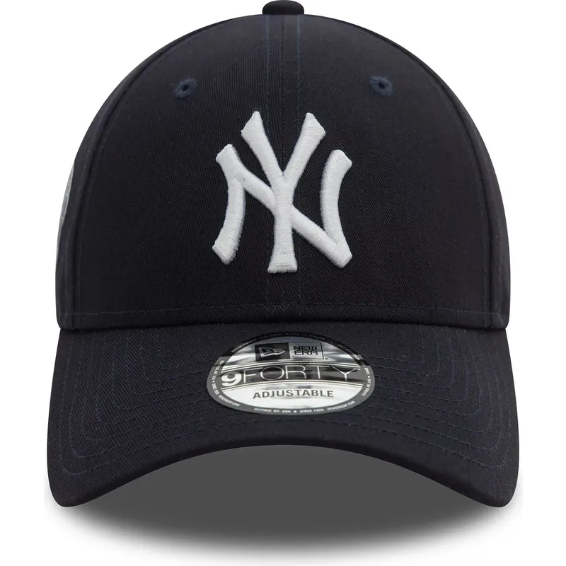lippikset-kaareva-laivastonsininen-saadettava-nauha-9forty-side-patch-new-york-yankees-mlb-new-era