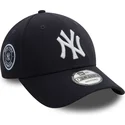 lippikset-kaareva-laivastonsininen-saadettava-nauha-9forty-side-patch-new-york-yankees-mlb-new-era
