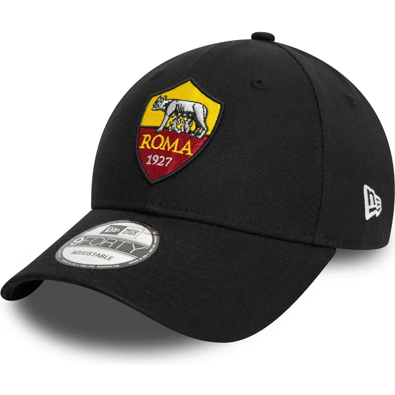 cap-kaareva-black-adjustable-strap-9forty-core-associazione-sportiva-roma-serie-a-new-era cap-kaareva-black-adjustable-strap-9forty-core-associazione-sportiva-roma-serie-a-new-era