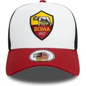 lippikset-kaareva-rekka-monivarinen-snapback-9forty-e-frame-core-associazione-sportiva-roma-serie-a-new-era