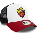 lippikset-kaareva-rekka-monivarinen-snapback-9forty-e-frame-core-associazione-sportiva-roma-serie-a-new-era
