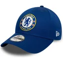 lippikset-kaareva-sininen-snapback-lapsille-9forty-core-chelsea-football-club-premier-league-new-era