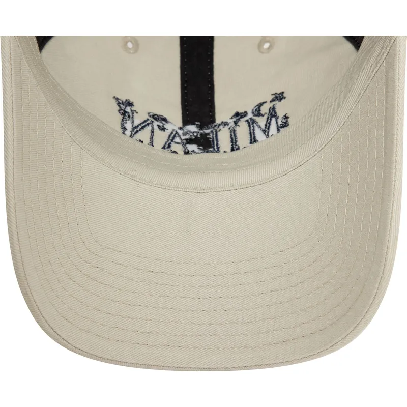 cap-kaareva-beige-adjustable-strap-9twenty-scribble-ac-milan-serie-a-new-era