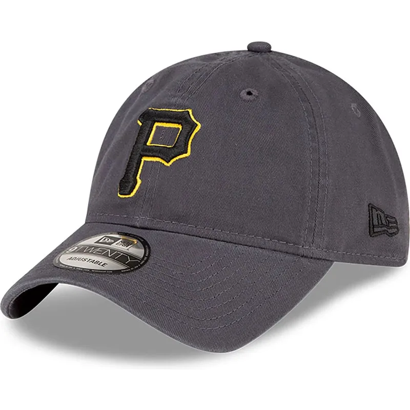 cap-kaareva-gray-adjustable-strap-9twenty-core-classic-pittsburgh-pirates-mlb-new-era cap-kaareva-gray-adjustable-strap-9twenty-core-classic-pittsburgh-pirates-mlb-new-era