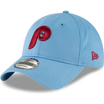 Cap kaareva blue adjustable strap claro 9TWENTY Core Classic Philadelphia Phillies MLB New Era