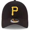 lippikset-kaareva-musta-saadettava-nauha-9twenty-core-classic-pittsburgh-pirates-mlb-new-era