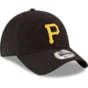 lippikset-kaareva-musta-saadettava-nauha-9twenty-core-classic-pittsburgh-pirates-mlb-new-era