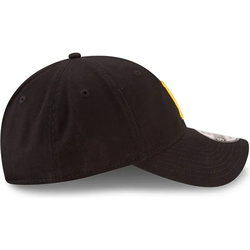lippikset-kaareva-musta-saadettava-nauha-9twenty-core-classic-pittsburgh-pirates-mlb-new-era lippikset-kaareva-musta-saadettava-nauha-9twenty-core-classic-pittsburgh-pirates-mlb-new-era