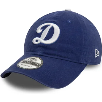 Cap kaareva blue adjustable strap 9TWENTY Core Classic Los Angeles Dodgers MLB New Era