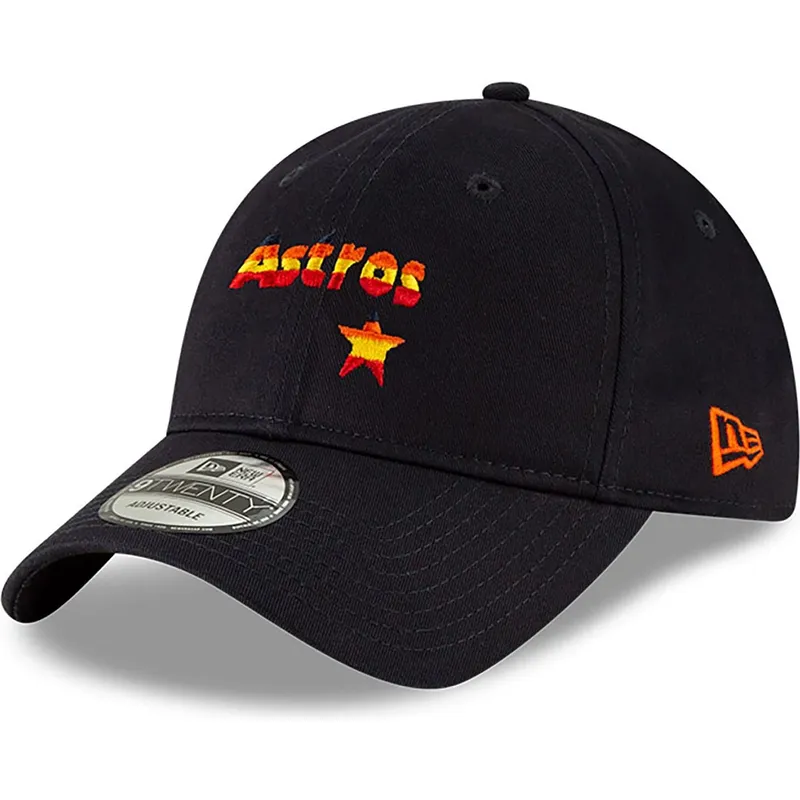 lippikset-kaareva-laivastonsininen-saadettava-nauha-9twenty-core-classic-houston-astros-mlb-new-era