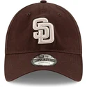 cap-kaareva-brown-adjustable-strap-9twenty-core-classic-san-diego-padres-mlb-new-era