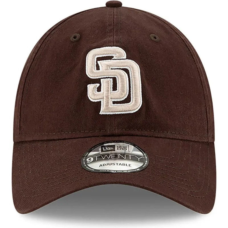 cap-kaareva-brown-adjustable-strap-9twenty-core-classic-san-diego-padres-mlb-new-era cap-kaareva-brown-adjustable-strap-9twenty-core-classic-san-diego-padres-mlb-new-era