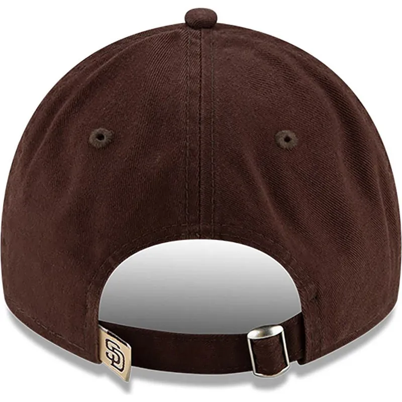 cap-kaareva-brown-adjustable-strap-9twenty-core-classic-san-diego-padres-mlb-new-era cap-kaareva-brown-adjustable-strap-9twenty-core-classic-san-diego-padres-mlb-new-era