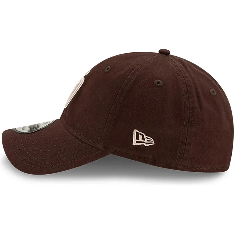 cap-kaareva-brown-adjustable-strap-9twenty-core-classic-san-diego-padres-mlb-new-era cap-kaareva-brown-adjustable-strap-9twenty-core-classic-san-diego-padres-mlb-new-era