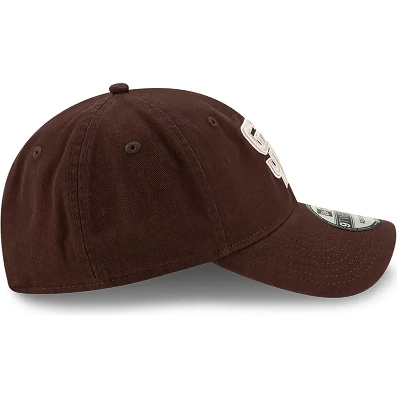 cap-kaareva-brown-adjustable-strap-9twenty-core-classic-san-diego-padres-mlb-new-era cap-kaareva-brown-adjustable-strap-9twenty-core-classic-san-diego-padres-mlb-new-era