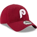 lippikset-kaareva-punainen-saadettava-nauha-9twenty-core-classic-philadelphia-phillies-mlb-new-era