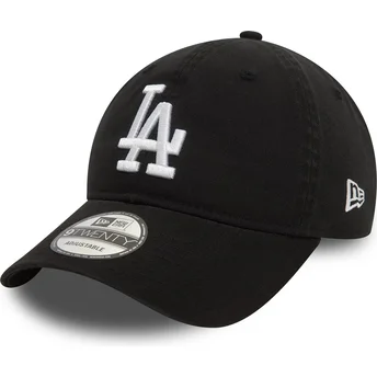 Cap kaareva black adjustable strap 9TWENTY Washed Los Angeles Dodgers MLB New Era