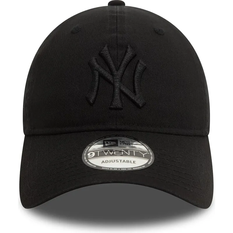 cap-kaareva-black-adjustable-strap-9twenty-washed-new-york-yankees-mlb-new-era cap-kaareva-black-adjustable-strap-9twenty-washed-new-york-yankees-mlb-new-era