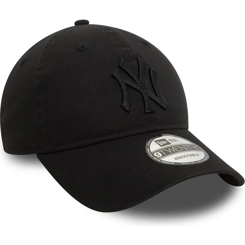 cap-kaareva-black-adjustable-strap-9twenty-washed-new-york-yankees-mlb-new-era cap-kaareva-black-adjustable-strap-9twenty-washed-new-york-yankees-mlb-new-era