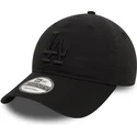 lippikset-kaareva-musta-saadettava-nauha-9twenty-washed-los-angeles-dodgers-mlb-new-era