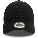 lippikset-kaareva-musta-saadettava-nauha-9twenty-washed-los-angeles-dodgers-mlb-new-era