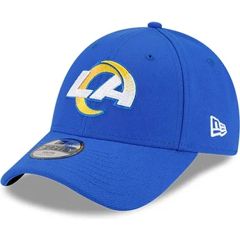 Lippikset kaareva sininen säädettävä nauha lapsille 9FORTY The League Los Angeles Rams NFL New Era