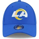 lippikset-kaareva-sininen-saadettava-nauha-lapsille-9forty-the-league-los-angeles-rams-nfl-new-era