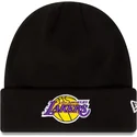 lakit-musta-essential-cuff-los-angeles-lakers-nba-new-era