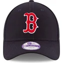 lippikset-kaareva-laivastonsininen-saadettava-nauha-lapsille-9forty-the-league-boston-red-sox-mlb-new-era