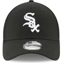 lippikset-kaareva-musta-saadettava-nauha-lapsille-9forty-the-league-chicago-white-sox-mlb-new-era