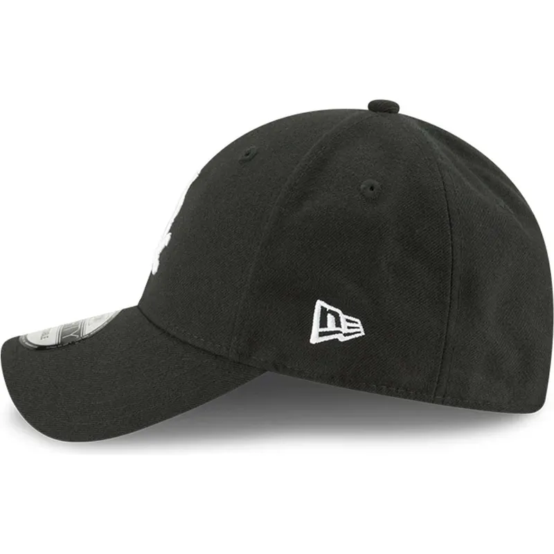 lippikset-kaareva-musta-saadettava-nauha-lapsille-9forty-the-league-chicago-white-sox-mlb-new-era