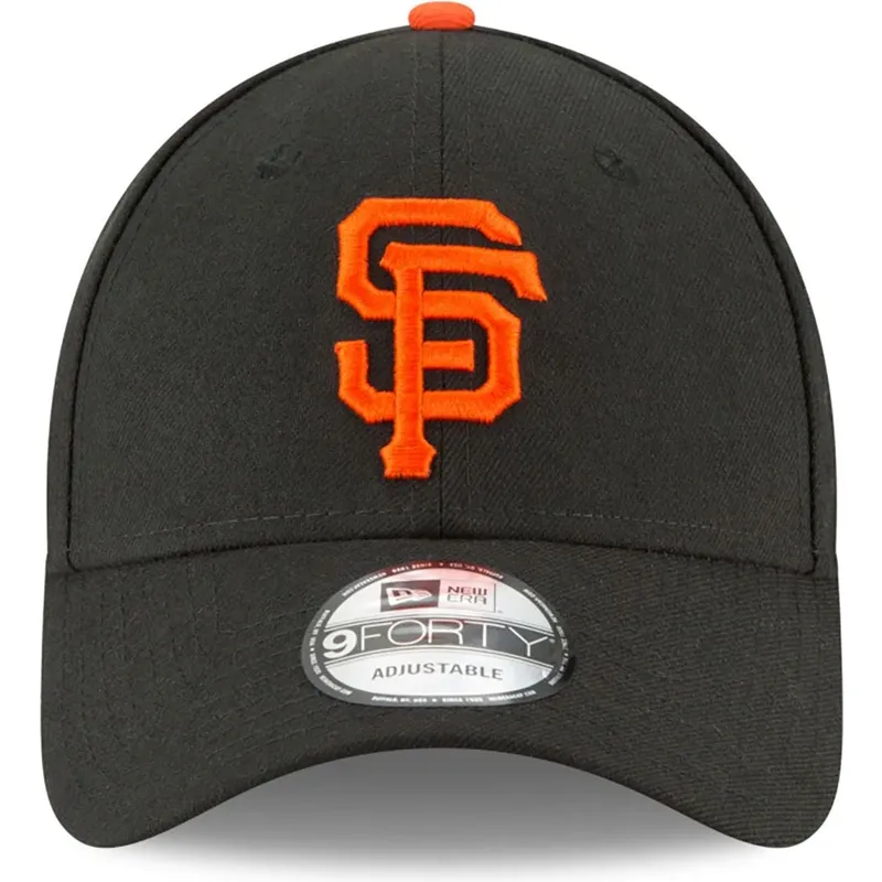 lippikset-kaareva-musta-saadettava-nauha-lapsille-9forty-the-league-san-francisco-giants-mlb-new-era