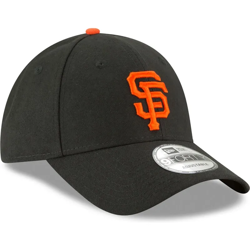 lippikset-kaareva-musta-saadettava-nauha-lapsille-9forty-the-league-san-francisco-giants-mlb-new-era