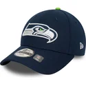 lippikset-kaareva-laivastonsininen-saadettava-nauha-lapsille-9forty-the-league-seattle-seahawks-nfl-new-era