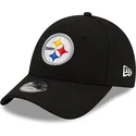 cap-kaareva-black-adjustable-strap-lapsille-9forty-the-league-pittsburgh-steelers-nfl-new-era