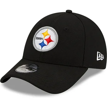 Cap kaareva black adjustable strap lapsille 9FORTY The League Pittsburgh Steelers NFL New Era