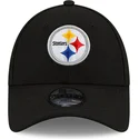 cap-kaareva-black-adjustable-strap-lapsille-9forty-the-league-pittsburgh-steelers-nfl-new-era