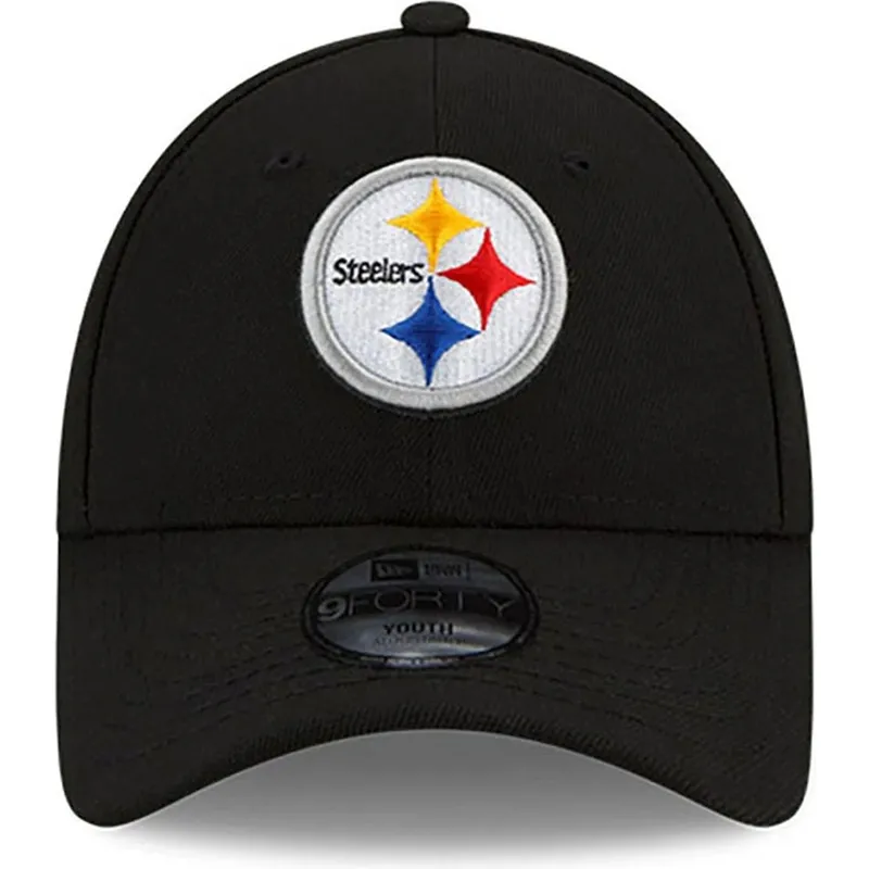 cap-kaareva-black-adjustable-strap-lapsille-9forty-the-league-pittsburgh-steelers-nfl-new-era cap-kaareva-black-adjustable-strap-lapsille-9forty-the-league-pittsburgh-steelers-nfl-new-era